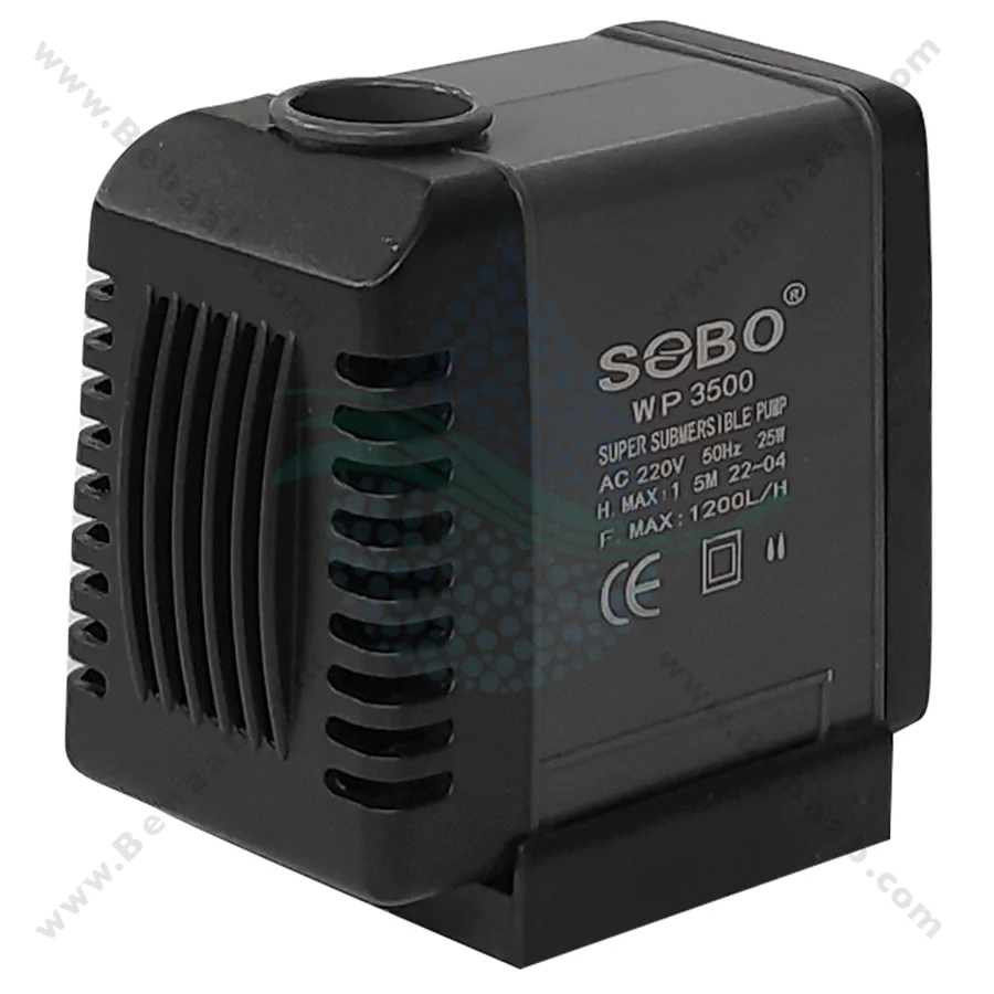واتر پمپ آکواریوم سوبو مدل WP-3500 - Submersible Aquarium Pump SOBO WP-3500
