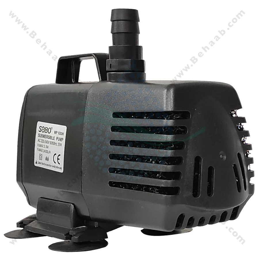 واتر پمپ آکواریوم سوبو مدل WP-1030H - Submersible Aquarium Pump SOBO WP-1030H