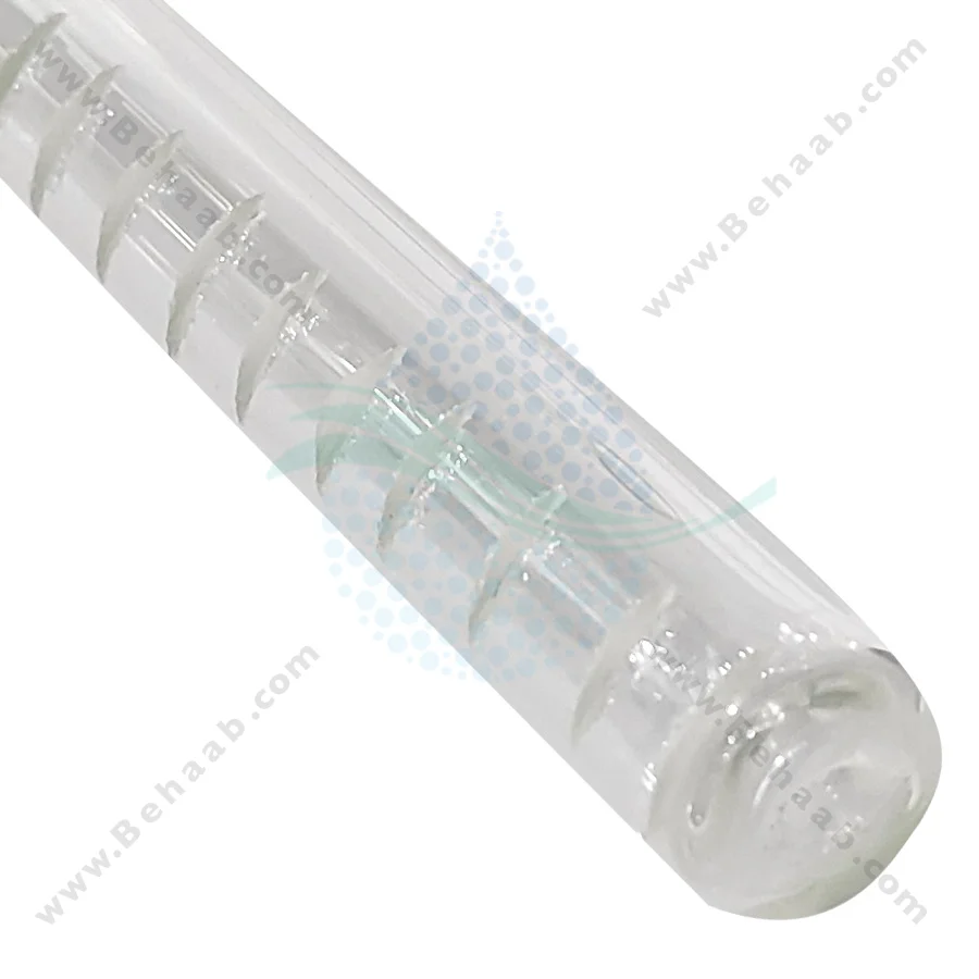 ست ورودی خروجی شیشه ای فیلتر آکواریوم سایز 16 به 12 میلی‌متر گرینر ویولت - GREENER Glass Lily Pipe Inflow and Outflow 12/16mm for Aquarium