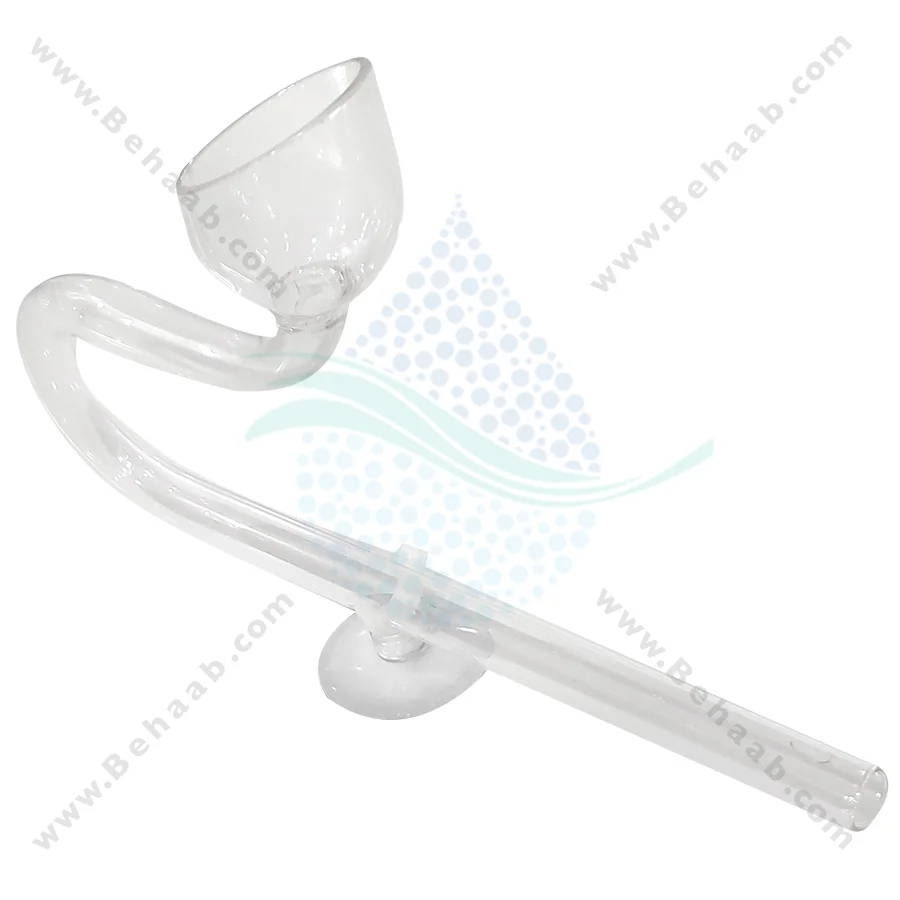 ست ورودی خروجی شیشه ای فیلتر آکواریوم سایز 16 به 12 میلی‌متر گرینر ویولت - GREENER Glass Lily Pipe Inflow and Outflow 12/16mm for Aquarium