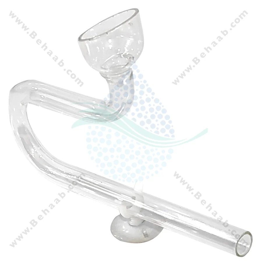 ست ورودی خروجی شیشه ای فیلتر آکواریوم سایز 16 میلی‌متر گرینر ویولت - GREENER Glass Lily Pipe Inflow and Outflow 16mm for Aquarium