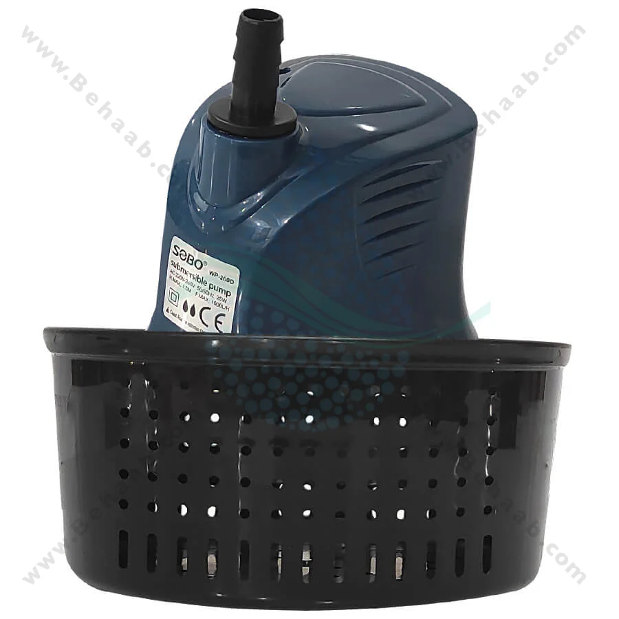 واتر پمپ کف کش خشک و تر سوبو مدل WP-200D - Submersible Aquarium Pump SOBO WP-200D