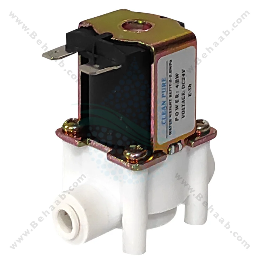 شیر برقی تصفیه آب کلین پیور CLEAN PURE - 24V DC RO Water Purifier Solenoid Valve Clean Pure