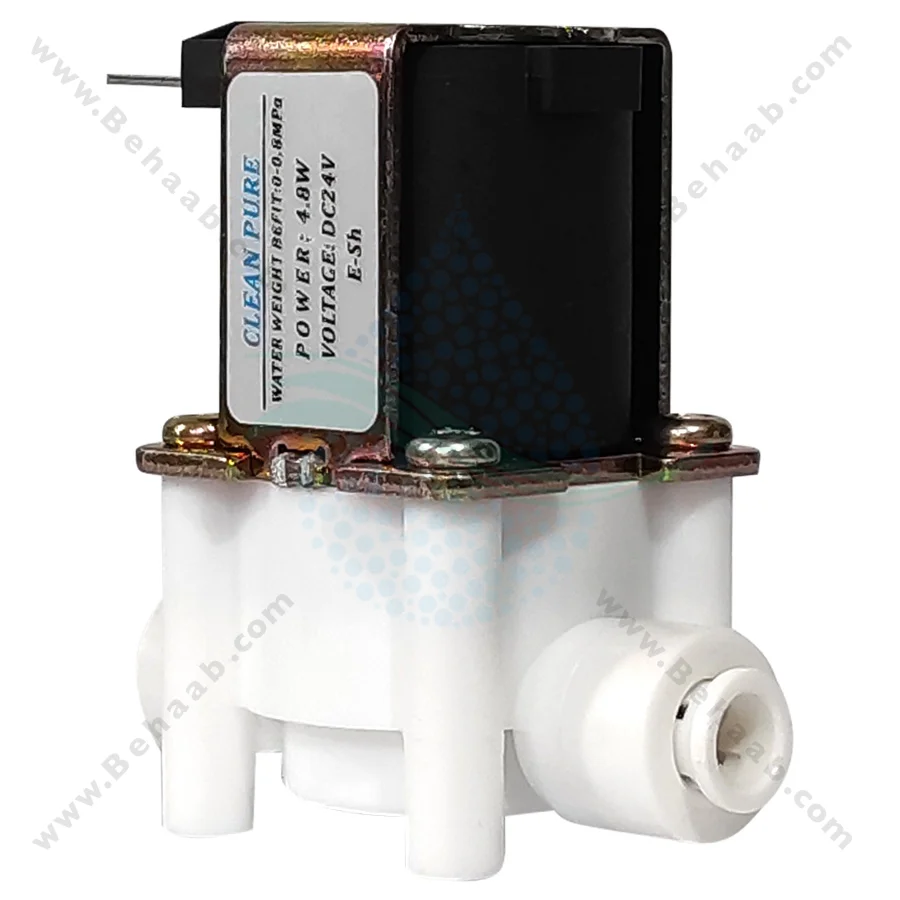 شیر برقی تصفیه آب کلین پیور CLEAN PURE - 24V DC RO Water Purifier Solenoid Valve Clean Pure
