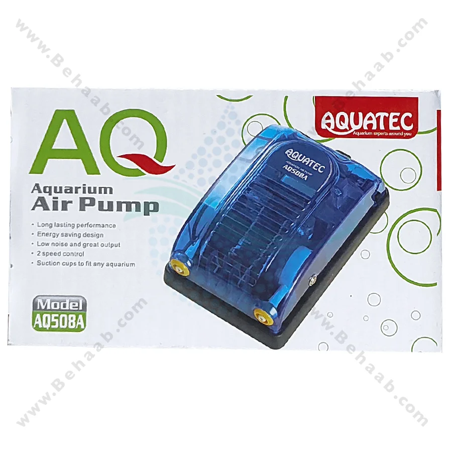 پمپ هوا آکواریوم آکواتک مدل AQ508A - Aquarium Air Pumps AQUATEC Model AQ508A