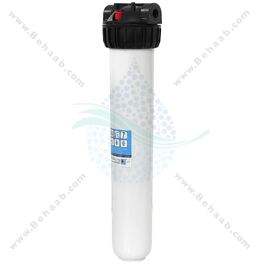 رسوب گیر کولر آبی با فیلتر رزین 20 اینچ اسلیم - Anti Scaling Swamp Cooler With 20 inch Ion Resin Water Filter