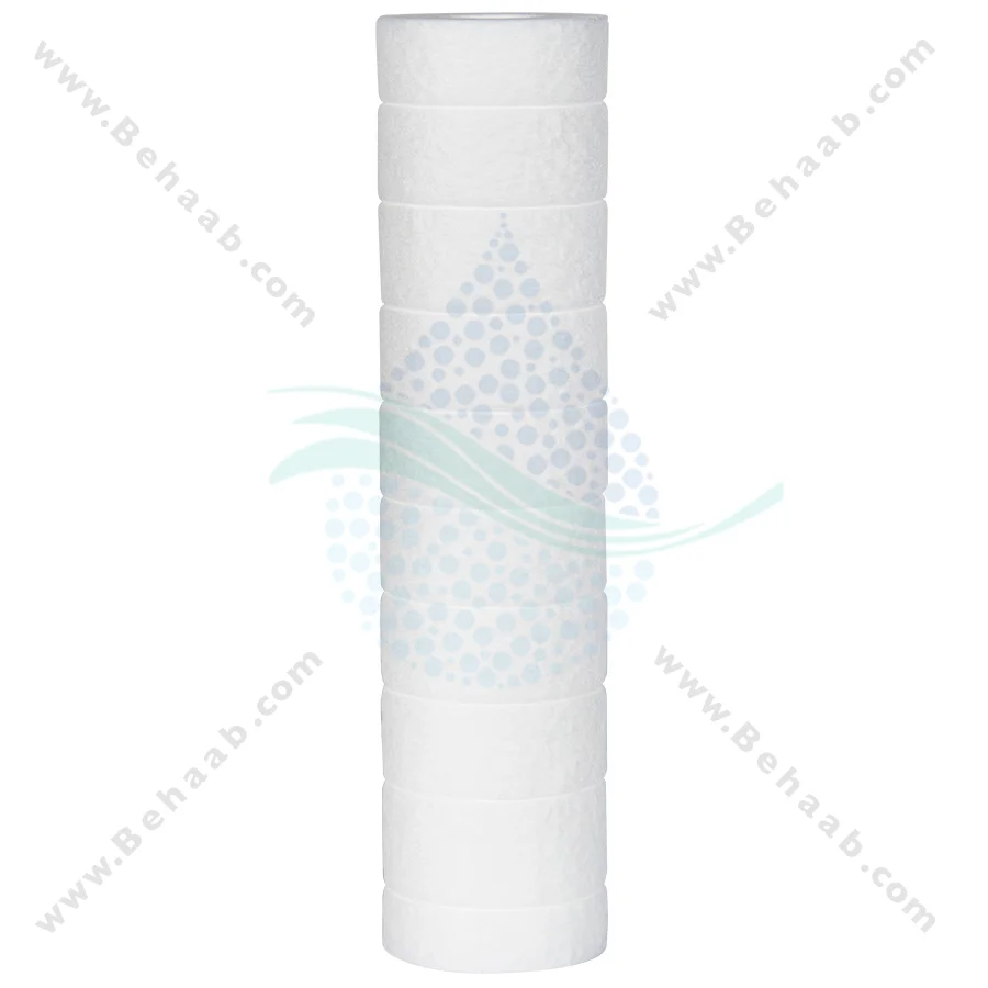 رسوب گیر کولر آبی با فیلتر الیافی و رزینی 10 اینچ - Anti Scaling Swamp Cooler with 10 inch PP and Resin Water Filter