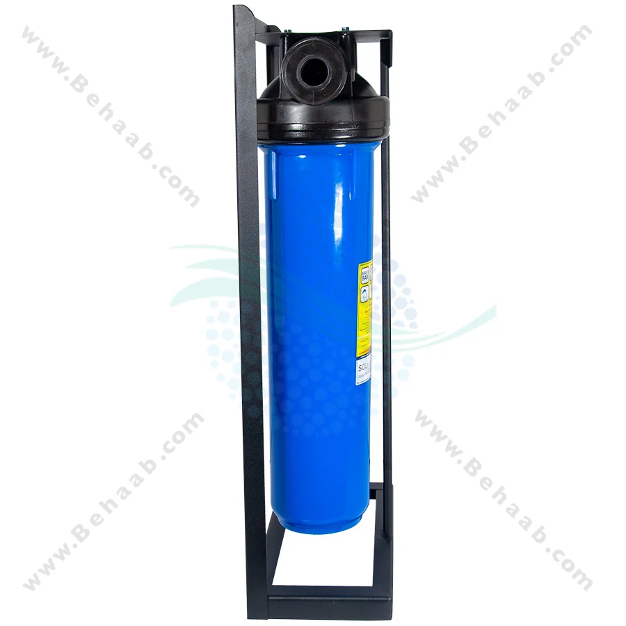 رسوب گیر کولر آبی با فیلتر الیافی و رزینی 20 اینچ جامبو - Anti Scaling Swamp Cooler with 20 inch Jumbo PP and Resin Water Filter