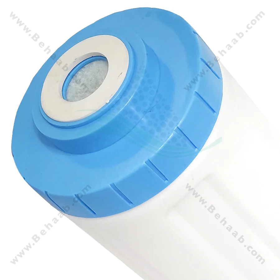 رسوب گیر کولر آبی با فیلتر الیافی و رزینی 20 اینچ جامبو - Anti Scaling Swamp Cooler with 20 inch Jumbo PP and Resin Water Filter