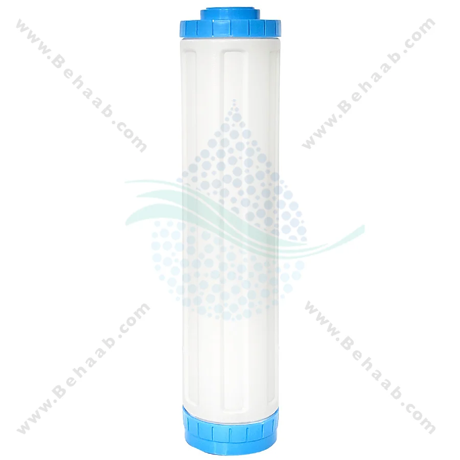 رسوب گیر کولر آبی با فیلتر الیافی، کربن و رزینی 20 اینچ جامبو - Anti Scaling Swamp Cooler with 20 inch Jumbo PP-GAC and Resin Water Filter