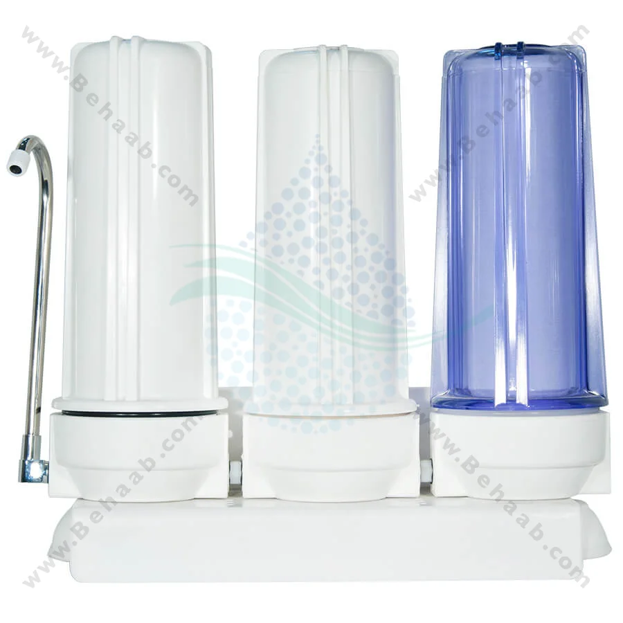دستگاه تصفیه آب 3 مرحله رو سینکی - 3 Stage Water Purification