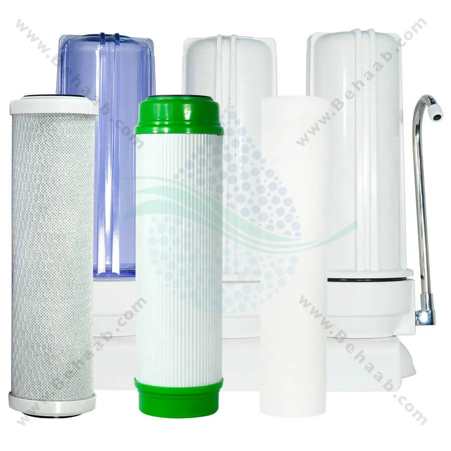 دستگاه تصفیه آب 3 مرحله رو سینکی - 3 Stage Water Purification