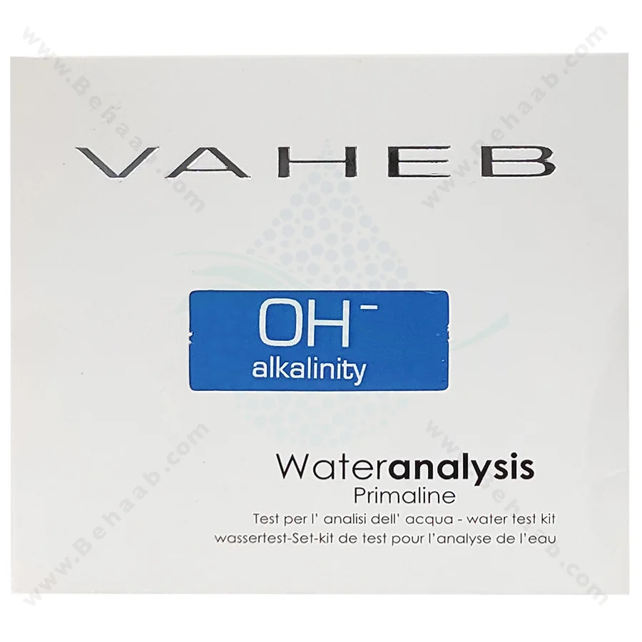 کیت اندازه گیری قلیائیت واهب مدل V-702 - VAHEB V-702 Alkaline Water PH Test Kit
