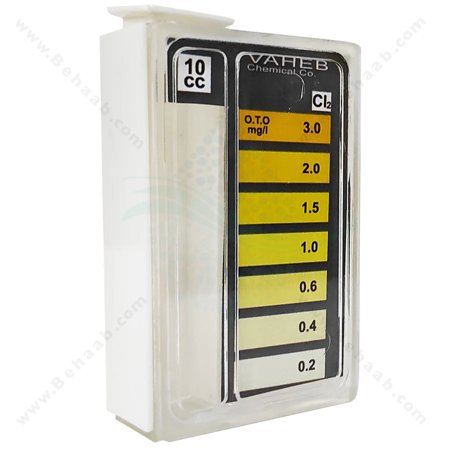 کیت اندازه گیری کلر OTO واهب مدل V-314 - VAHEB V-314 OTO Test Kits Chlorine