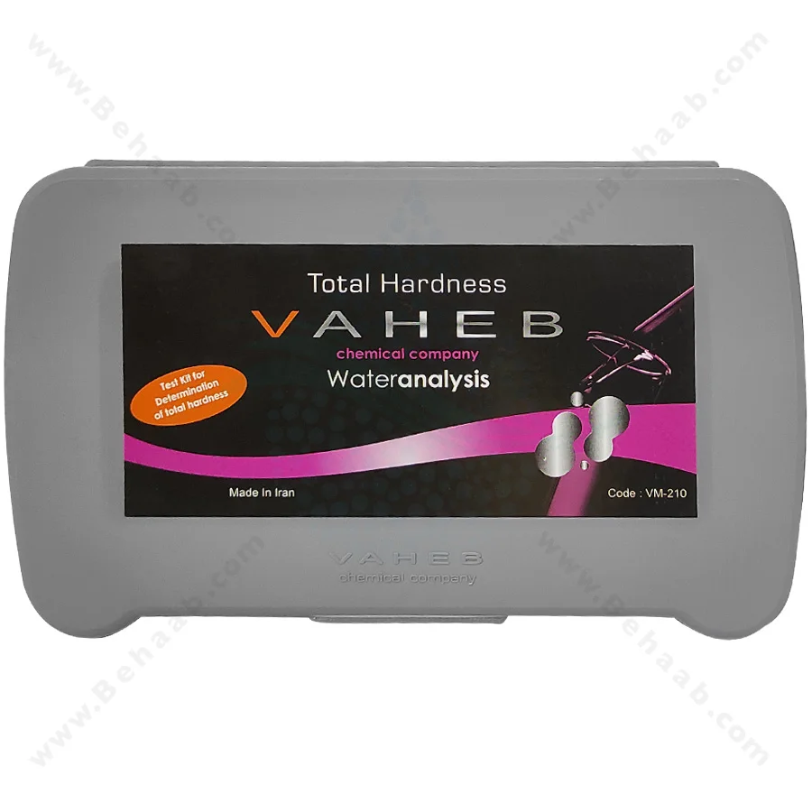 کیت سنجش سختی کل آب واهب مدل VM-210 - VAHEB VM-210 Total Hardness Test Kit