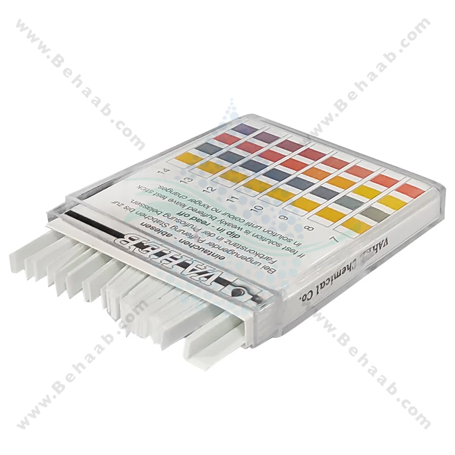 کاغذ اندازه گیری ph آب آکواریوم واهب مدل V-103 - VAHEB V-103 Test Strips Freshwater and Saltwater Aquarium