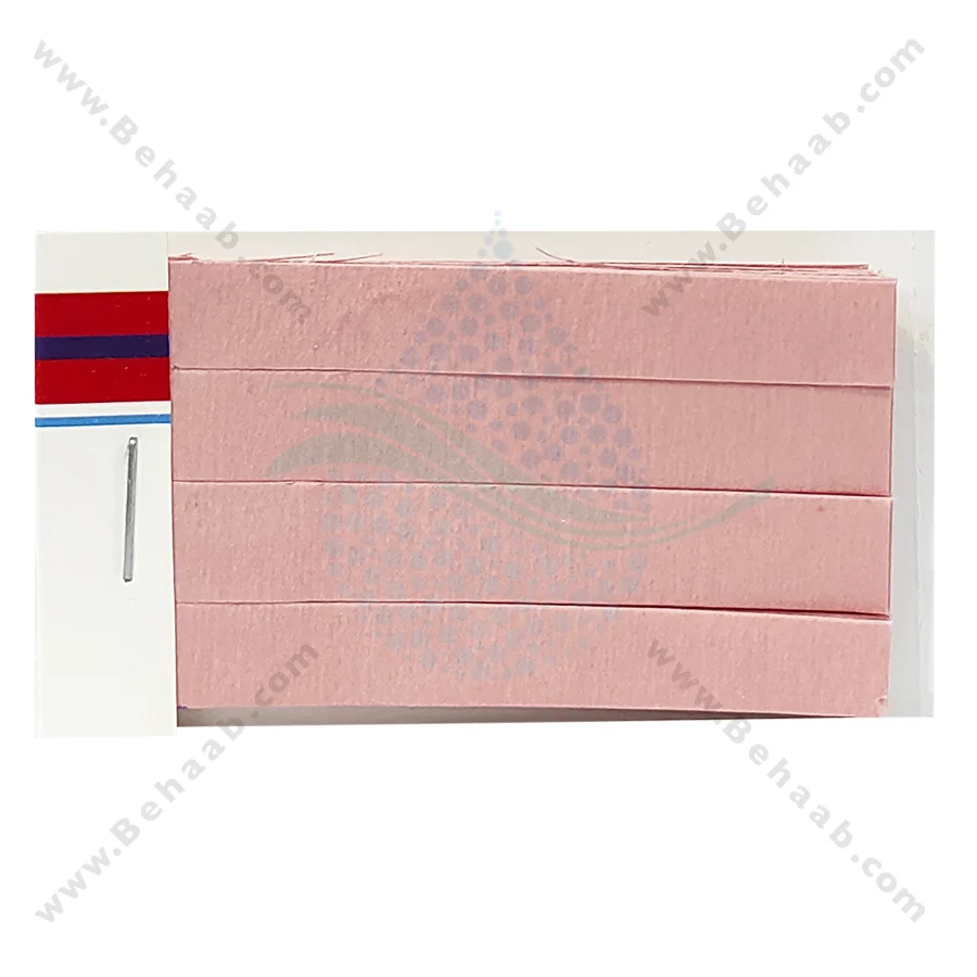 کاغذ اندازه گیری ph آب آکواریوم واهب مدل 0805 - VAHEB Aquarium Red Litmus pH Test Paper Base Indicator 60 strips