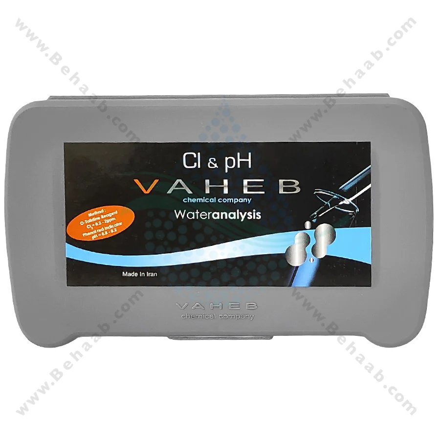 کیت اندازه گیری کلر و ph آب آکواریوم واهب مدل VM-610 - VAHEB VM-610 Aquarium OTO Water Test Kit for pH and Chlorine