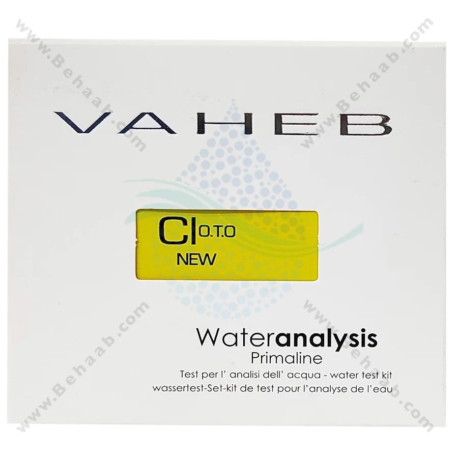 کیت اندازه گیری کلر آکواریوم روش O.T.O واهب مدل V-314 - VAHEB V-314 Aquarium OTO Chlorine Water Test Kit