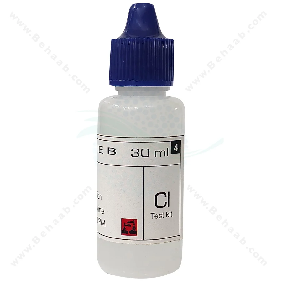 کیت اندازه گیری کلر آکواریوم روش یدومتری واهب مدل V-317 - VAHEB V-317 Aquarium Water Test Kit Chlorine By Iodometric Titration