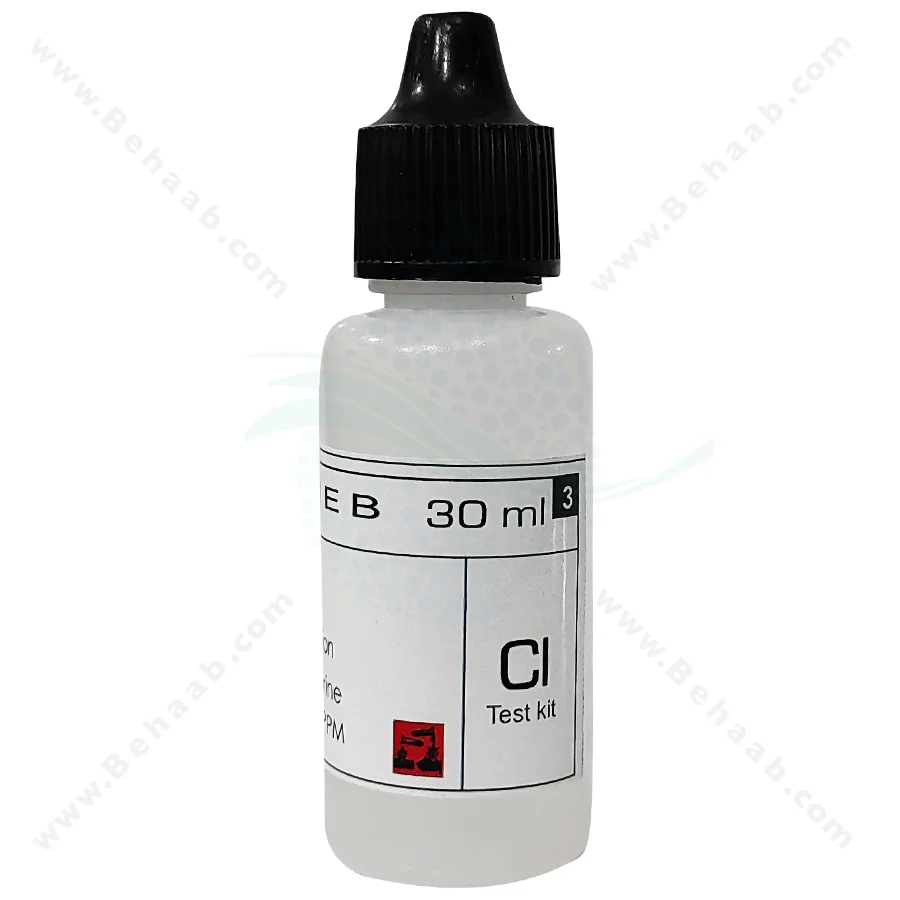 کیت اندازه گیری کلر آکواریوم روش یدومتری واهب مدل V-317 - VAHEB V-317 Aquarium Water Test Kit Chlorine By Iodometric Titration