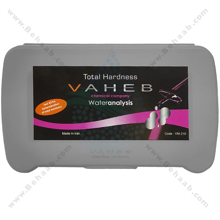 کیت اندازه گیری سختی کل آب آکواریوم واهب مدل VM-210 - VAHEB VM-210 Aquarium Water Total Hardness Test Kit