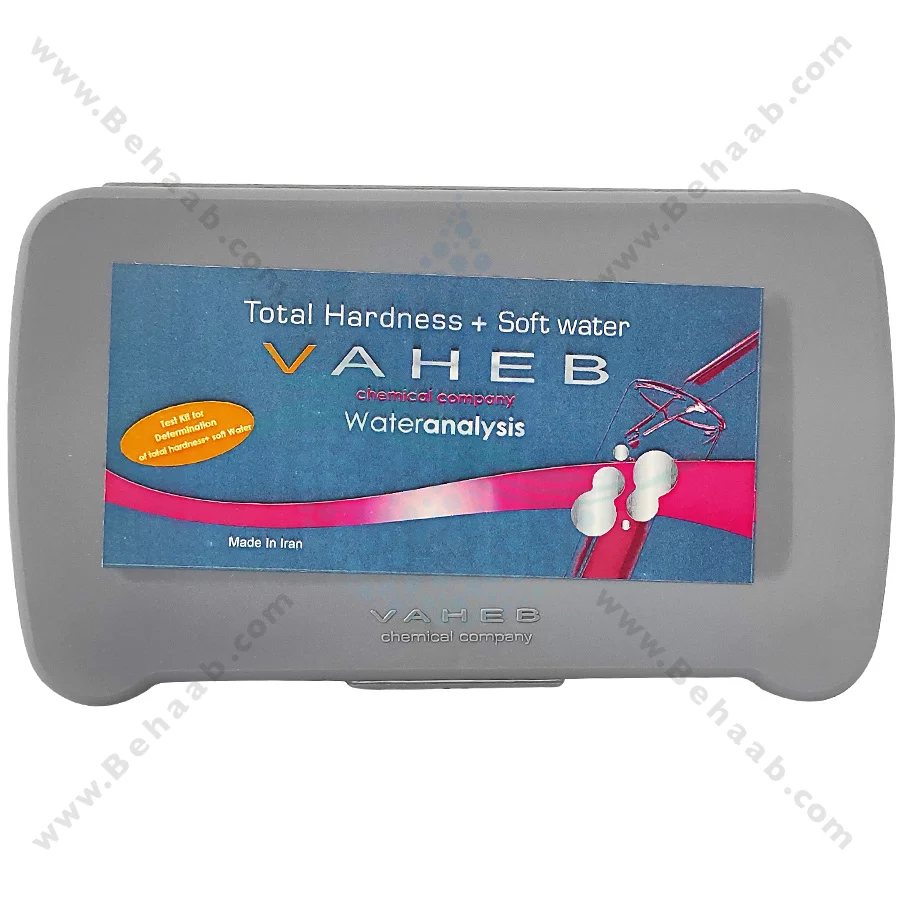 کیت اندازه گیری سختی کل آب آکواریوم دو منظوره واهب مدل VM-211 - VAHEB VM-211 Aquarium Water Total Hardness Test Kit