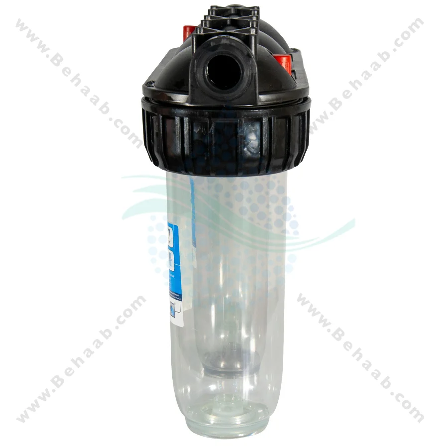 رسوب گیر کولر آبی با فیلتر الیافی، کربن و پلی فسفات 10 اینچ - Anti Scaling Swamp Cooler with 10 inch PP-GAC and Polyphosphate Water Filter