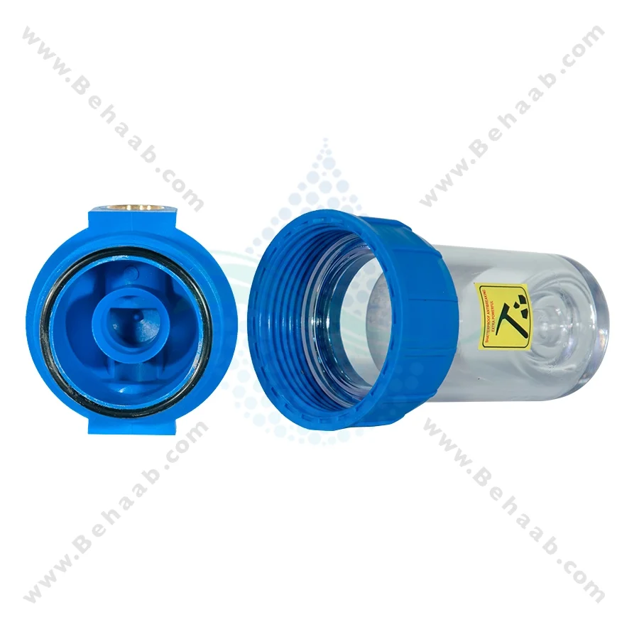 هوزینگ 5 اینچ ورودی 1/2 اینچ سوفیلتر - Water Filter Housing 5 inch with 1/2 inch input Soufilter