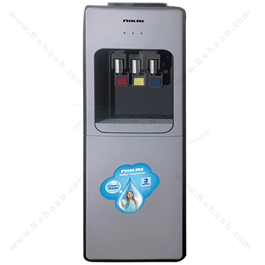 آبسردکن نیکایی یخچالدار مدل NWD1400RX - Nikai Water Dispenser NWD1400RX (with refrigerator)