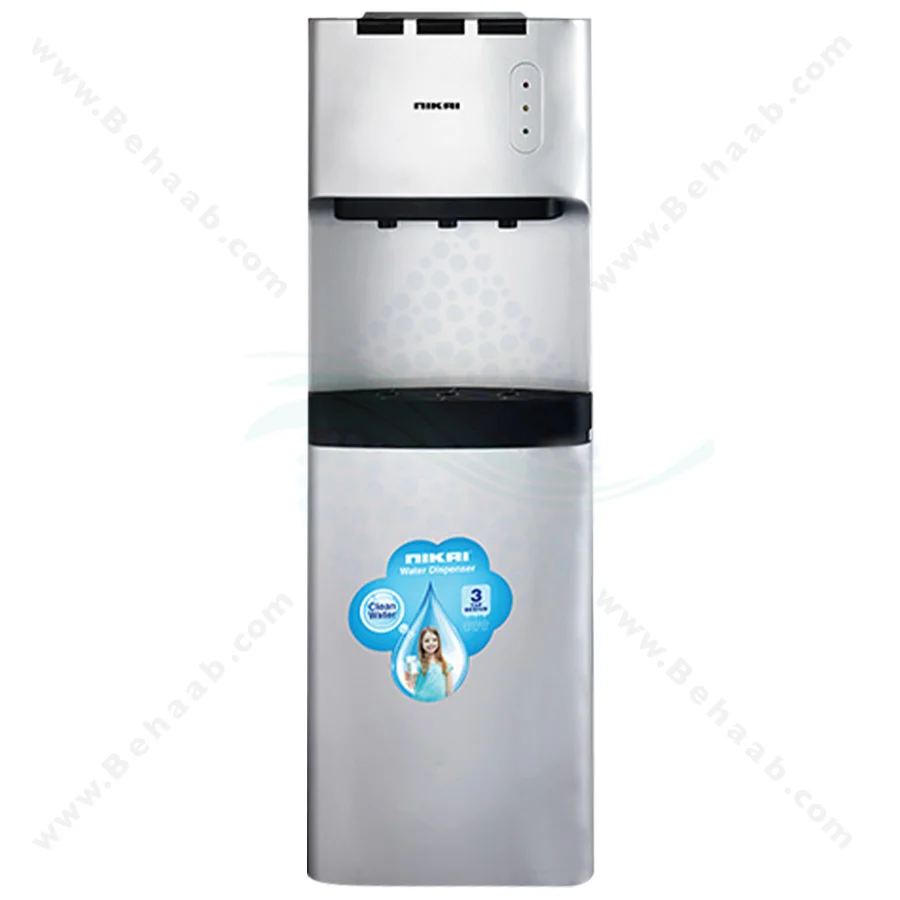 آبسردکن نیکایی ایستاده مدل NWD8808CS - Nikai Water Dispenser NWD8808CS (with cabinet)