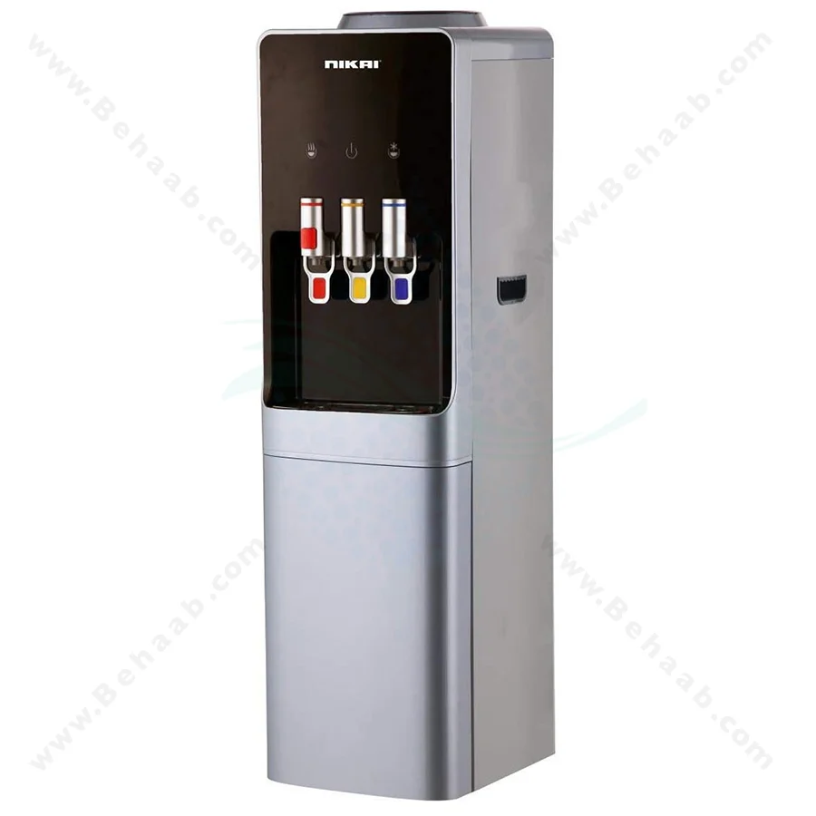 آبسردکن نیکایی یخچالدار مدل NWD1808RS - Nikai Water Dispenser NWD1808RS (with refrigerator)