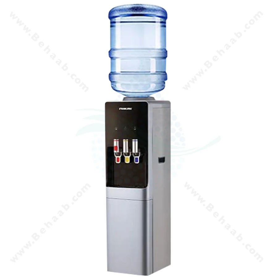 آبسردکن نیکایی یخچالدار مدل NWD1808RS - Nikai Water Dispenser NWD1808RS (with refrigerator)