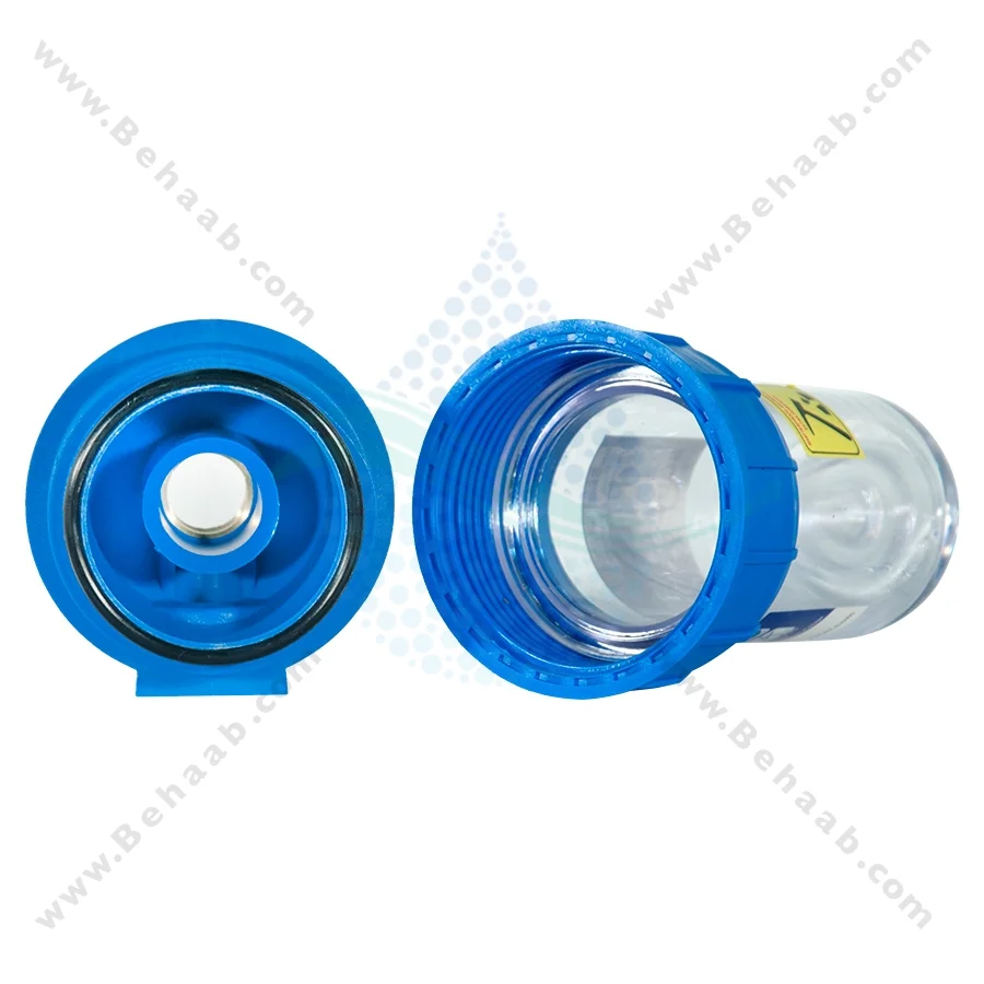 هوزینگ 5 اینچ ورودی 1/2 اینچ L سوفیلتر - Water Filter Housing 5 inch with 1/2 inch L input Soufilter