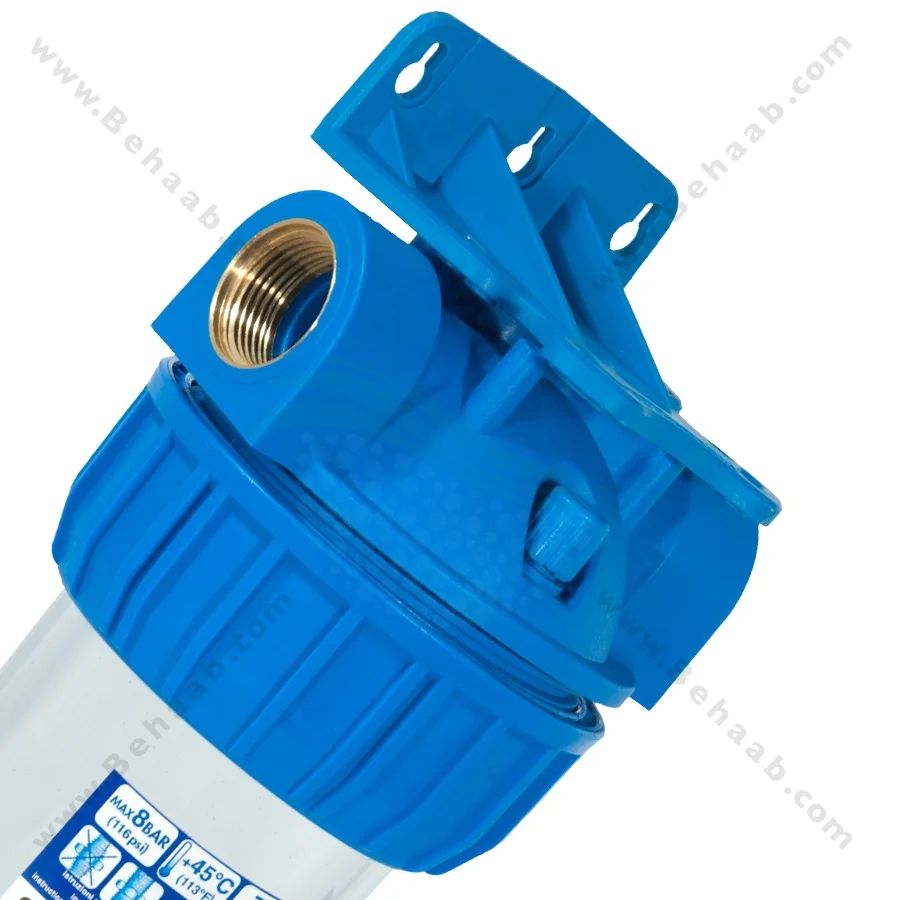هوزینگ 7 اینچ ورودی 1 اینچ سوفیلتر - Water Filter Housing 7 inch with 1 inch input Soufilter
