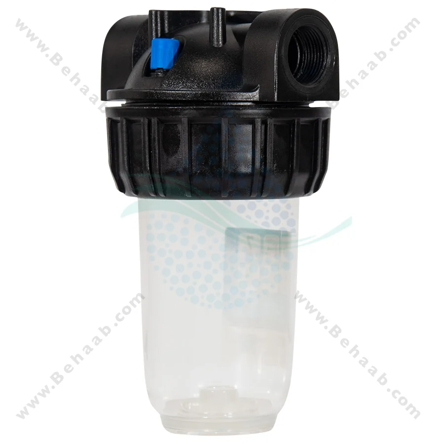 هوزینگ 7 اینچ ورودی 1 اینچ سوفیلتر - Water Filter Housing 7 inch with 1 inch input Soufilter