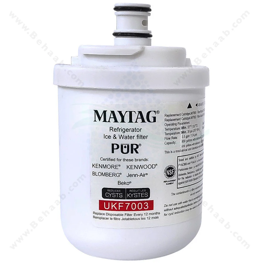 فیلتر یخچال جن ایر مدل UKF7003 - UKF7003 Refrigerator Water Filter Compatible with Fridge Jenn Air