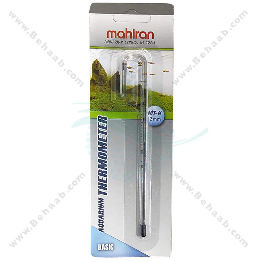 دماسنج جیوه ای آکواریوم ماهیران MT-H (12mm) - Aquarium Fish Tank Hanging Thermometer MT-H (12mm)