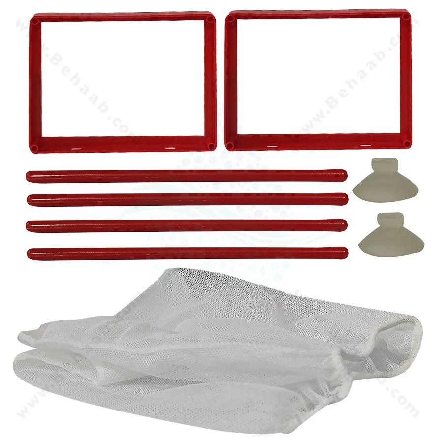 پرورشگاه و توری جدا کننده آکواریوم قرمز - Fish Breeding Box Separation Net