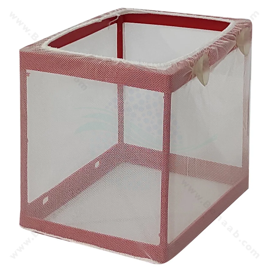 پرورشگاه و توری جدا کننده آکواریوم قرمز - Fish Breeding Box Separation Net