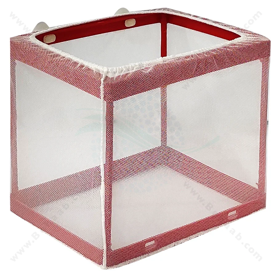 پرورشگاه و توری جدا کننده آکواریوم قرمز - Fish Breeding Box Separation Net