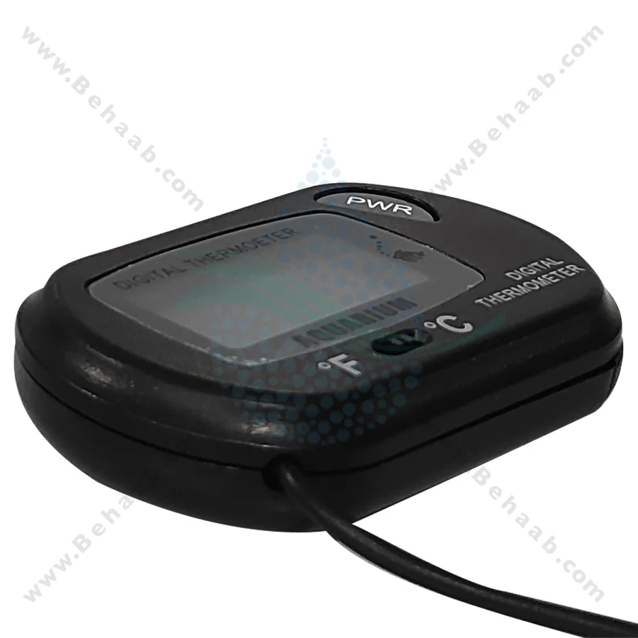 دماسنج دیجیتالی آکواریوم مدل ST-3 - Digital Aquarium Thermometer ST-3 with Suction Cup and Probe