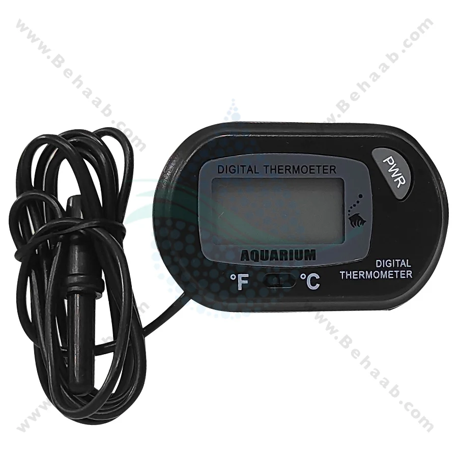 دماسنج دیجیتالی آکواریوم مدل ST-3 - Digital Aquarium Thermometer ST-3 with Suction Cup and Probe