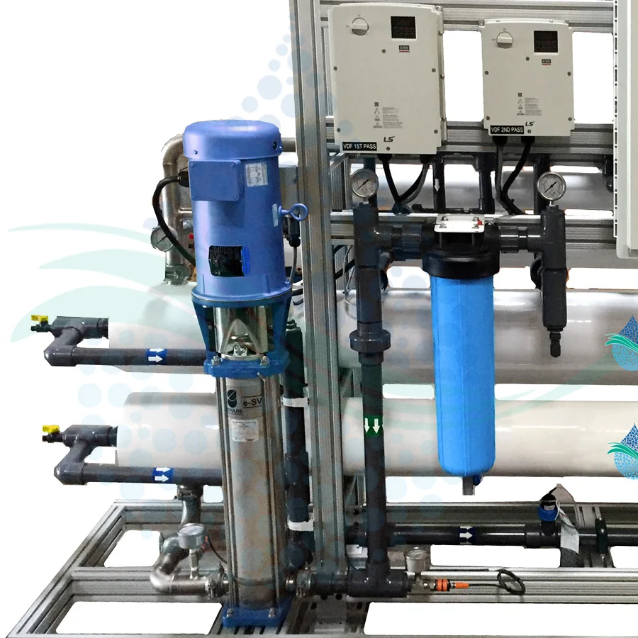 دستگاه تصفیه آب صنعتی آب لب شور سری S - Brackish Water Reverse Osmosis Systems BEH-BWRO-S