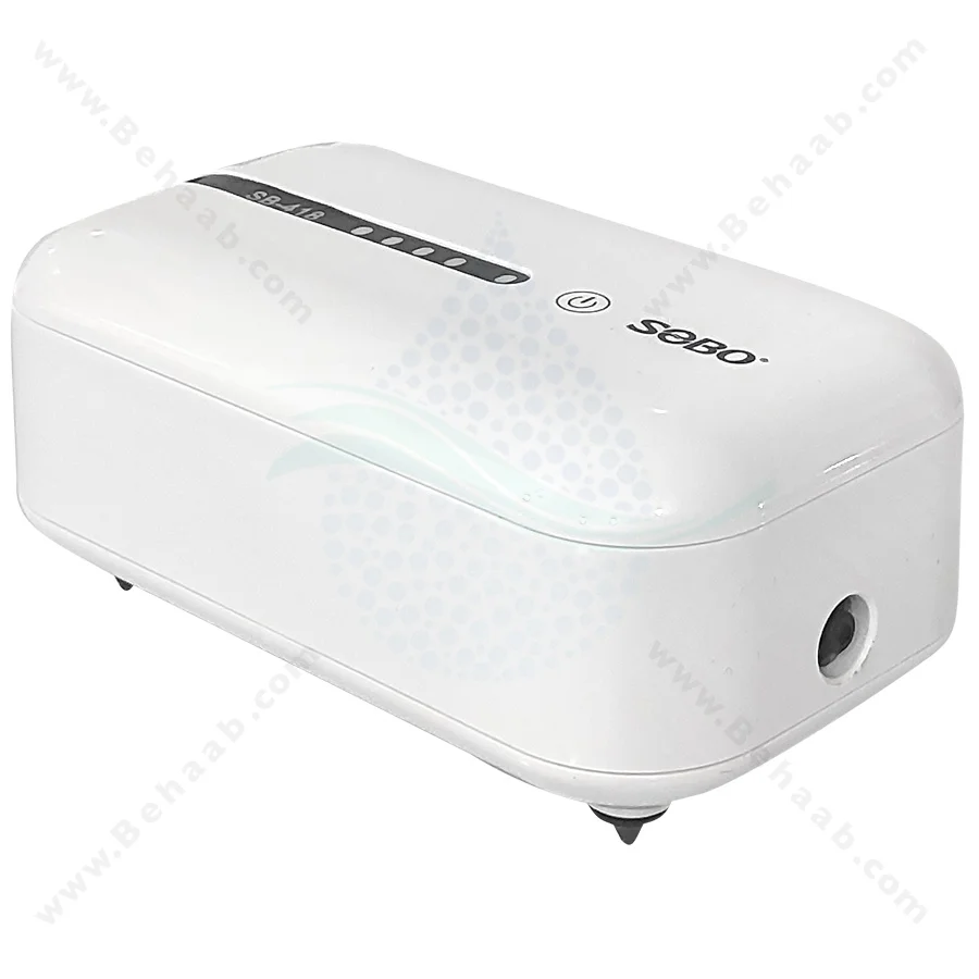 پمپ هوا آکواریوم شارژی سوبو مدل SB-418 - SOBO SB-418 AC/DC Rechargeable Lithium Battery Air Aquarium Pump
