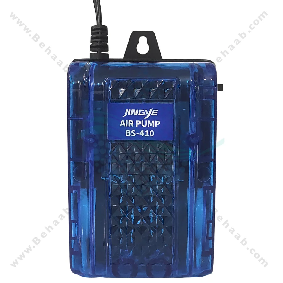 پمپ هوا آکواریوم جینگی مدل BS-410 - JINGYE BS-410 Aquarium Air Pump