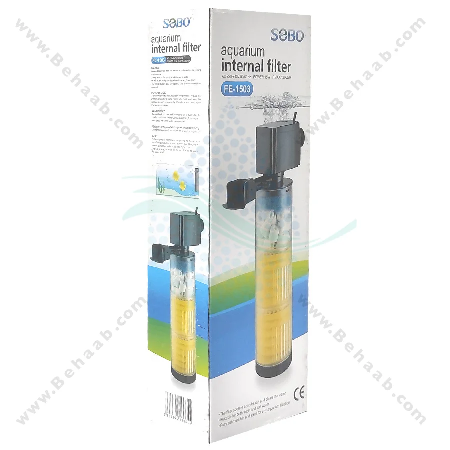 فیلتر داخلی آکواریوم سوبو FE-1503 - Aquarium Internal Filter SOBO FE-1503