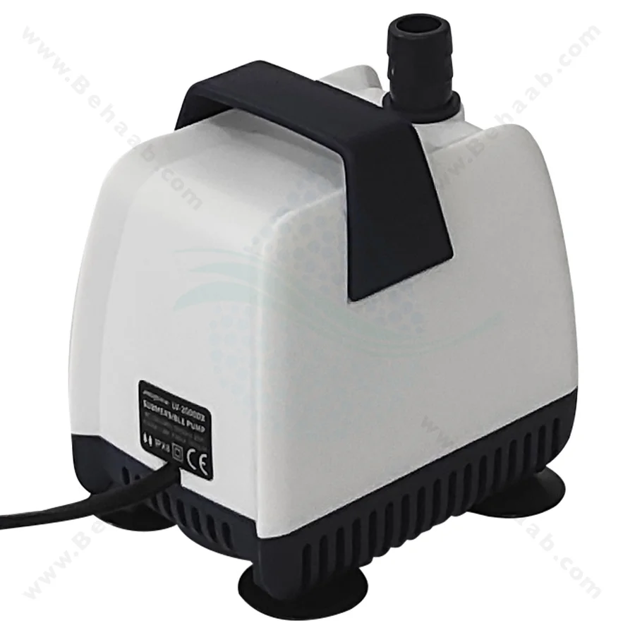 واتر پمپ کف کش خشک و تر جینگی مدل LV-2000DX - JINGYE LV-2000DX Bottom Suction Submersible Pump Aquarium
