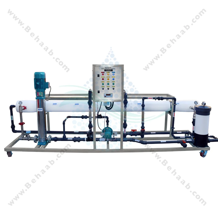 دستگاه تصفیه آب صنعتی آب لب شور سری M - Brackish Water Reverse Osmosis Systems BEH-BWRO-M