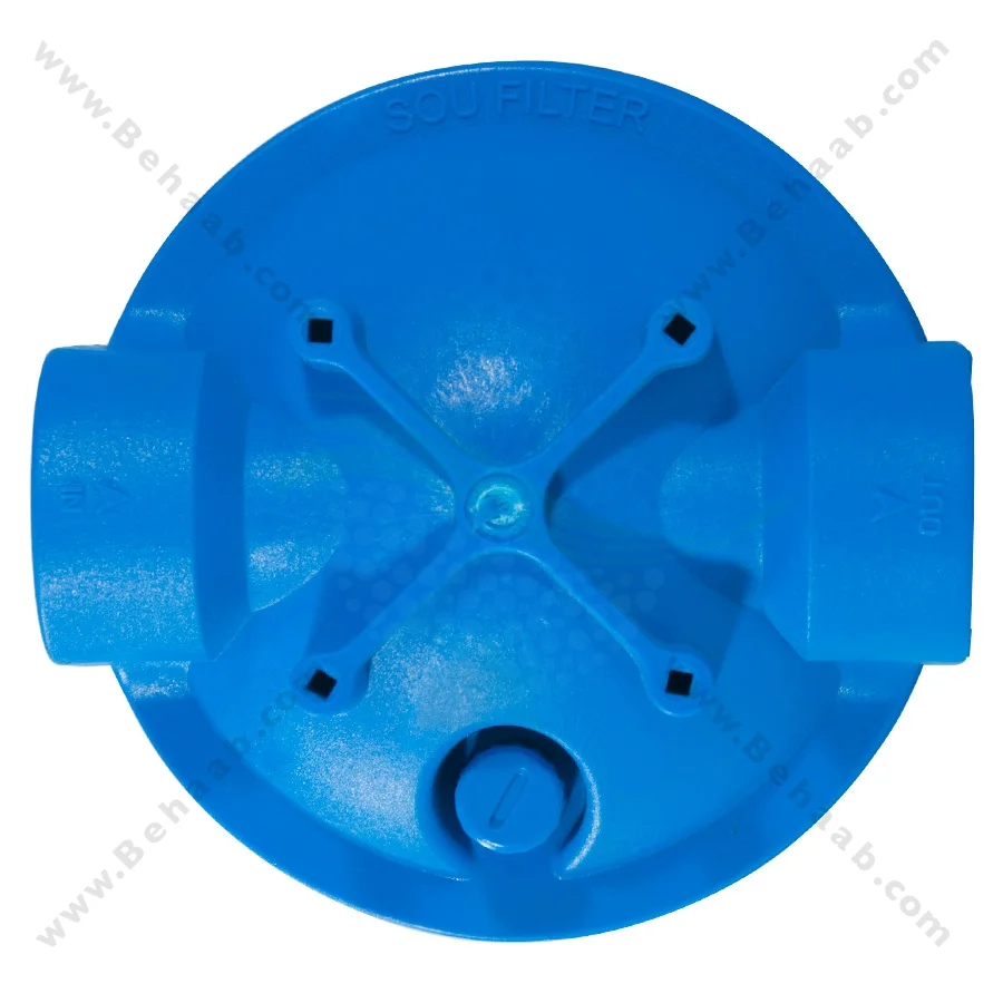 هوزینگ 7 اینچ ورودی 1/2 اینچ سوفیلتر - Water Filter Housing 7 inch with 1/2 inch input soufilter